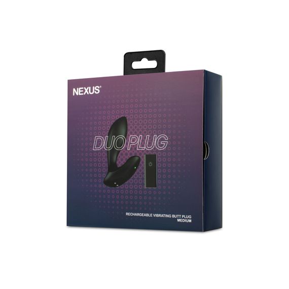 Анальна вібропробка Nexus DUO Plug Medium, пульт ДК | Зображення 2