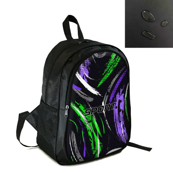 Рюкзак спортивний, шкільний, міський 40×30 см з принтом Sport - дитячий, підлітковий для хлопчика, дівчинки, унісекс (4309)