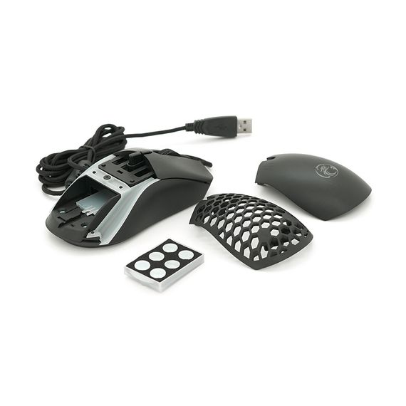 Миша провідна iMICE T60, 7 кнопок, 1200/2400/4800/7200 DPI, Led Lighting, 1,8м, Windows XP/Vista/Win7/8/10 Mac OS X, Black, COLOR | Зображення 3