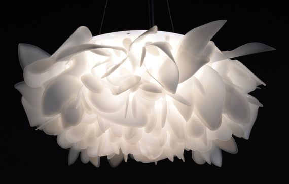 Люстра світлодіодна підвісна LED світильник для квартири на стелю лед 27638 Білий 25-180х50х50 см. | Зображення 9