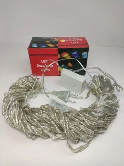 ОЧЕНКА! Світлодіодна гірлянда штора водоспад 240LED 2 * 2 метри led (Немає паковання 2418) | Зображення 5