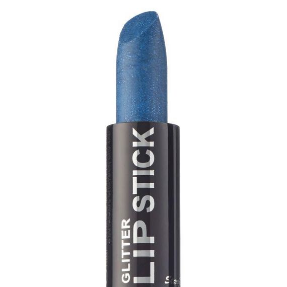 Глиттерная помада для губ Синяя Stargazer Glitter Lipstick Blue | Зображення 2