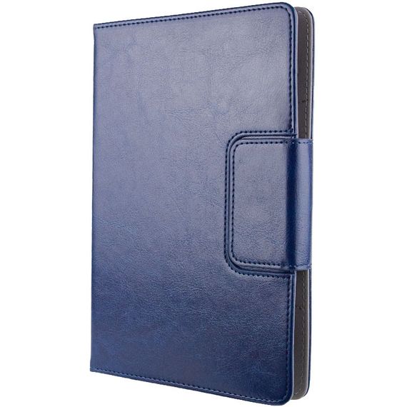 Універсальний шкіряний чохол-книжка для планшета 9-10" Синій | Зображення 2