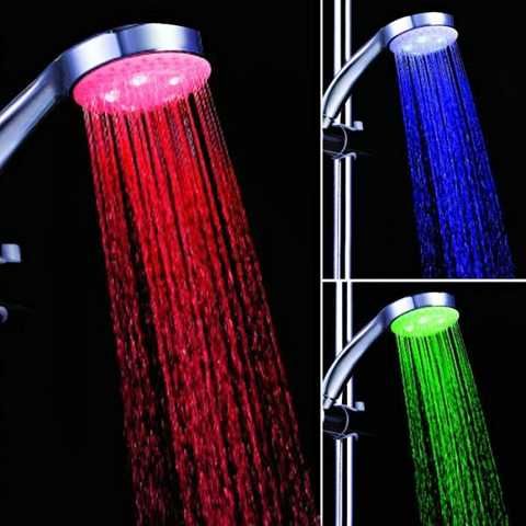 Насадка лейка для душа LED SHOWER 3 colour | Зображення 3