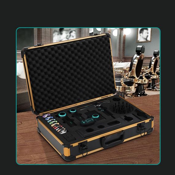 Комплект для стрижки VGR STEPLERSS PRO 4 IN 1 BLACK чорний | Зображення 2