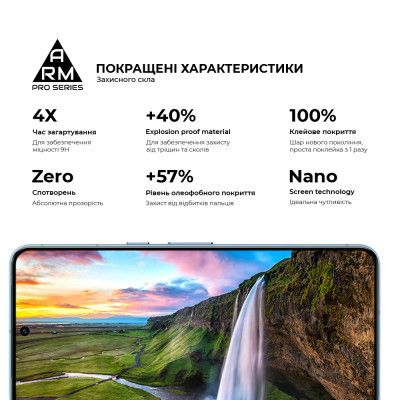 Стекло защитное Armorstandart Pro Google Pixel 8 Black (ARM72907) | Зображення 4