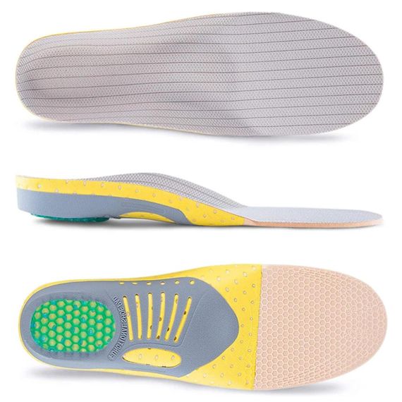 Ортопедичні устілки для взуття від плоскостопості, 41-46р / Універсальні обрізні устілки | Зображення 5