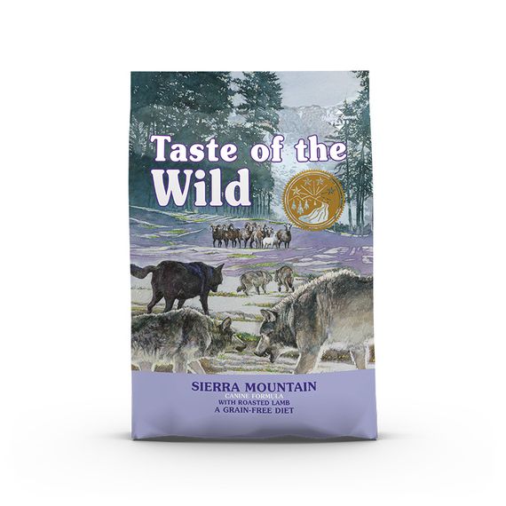 Корм Taste of the Wild Sierra Mountain Canine Formula сухий із запеченим ягням для собак всіх порід на всіх стадіях життя 12.2 кг | Зображення 1