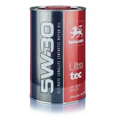 Моторное масло Wolver Ultratec 5W-30 1л (4260360942587)