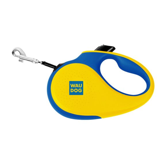 Рулетка для собак Waudog R-Leash M с рисунком "Colors Of Freedom", лента, 5 м | Зображення 2