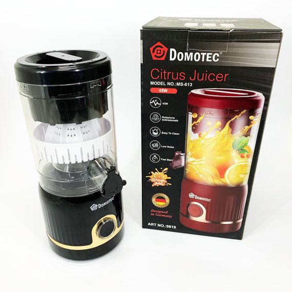 Маленькая бытовая соковыжималка Domotec MS-613 250мл, Электрические соковыжималки, Сокоотжимной аппарат UR-33 | Зображення 4