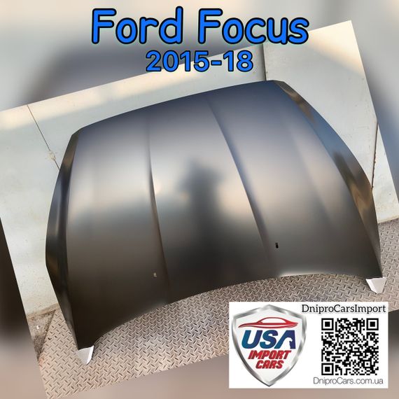 FORD FOCUS з 2015-2018 капот (Тайвань), 1852919 | Зображення 1