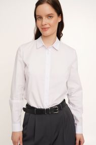 Сорочка однотонна жіноча LAWA WBC02323 XS Білий shop (2000990256768)