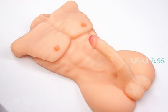 Мастурбатор чоловічий торс Mark, RealAss - 5 кг | Зображення 6