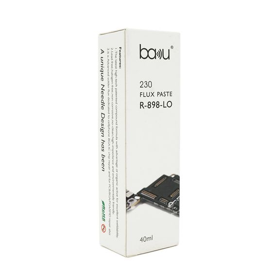 Флюс паста BAKU BA-230, R-898LO, 40ml | Зображення 1