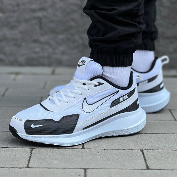 Кросівки Nike весна-літо колір  білий/чорний
