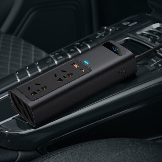 Автомобільний Інвертор Baseus In-car Inverter 150W (220V CN/EU) | Зображення 4