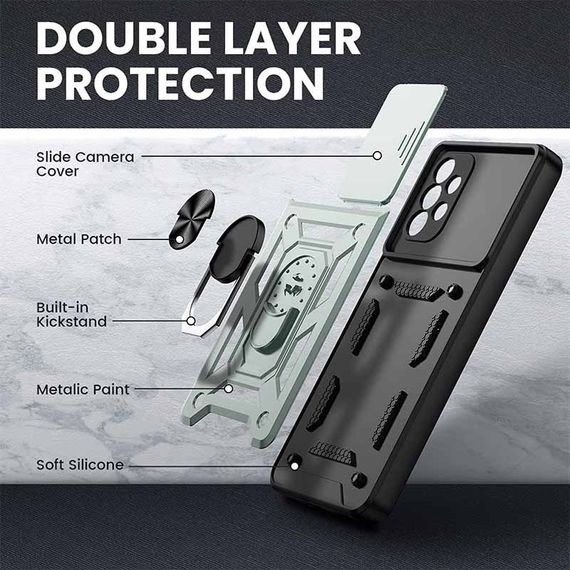 Ударопрочный чехол Camshield Serge Ring для Samsung Galaxy A72 4G / A72 5G | Зображення 5