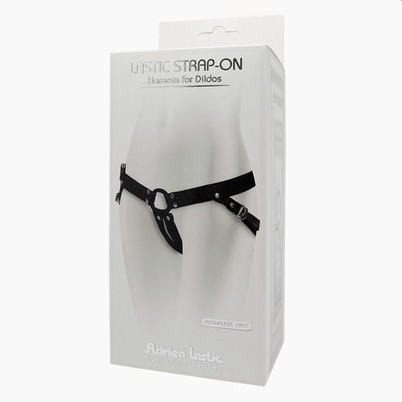 Джинсові трусики для страпона Adrien Lastic - Lastic Strap-on | Зображення 1