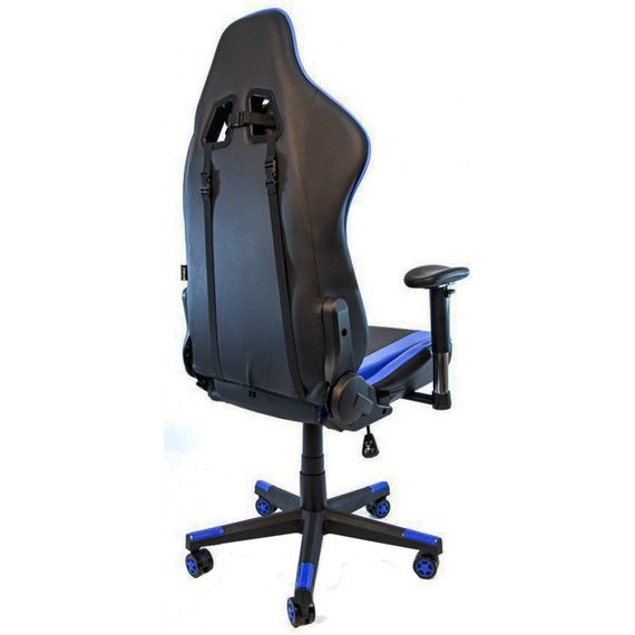 Кресло геймерское игровое компьютерное Bonro 2011-A синее 40700005 | Зображення 2