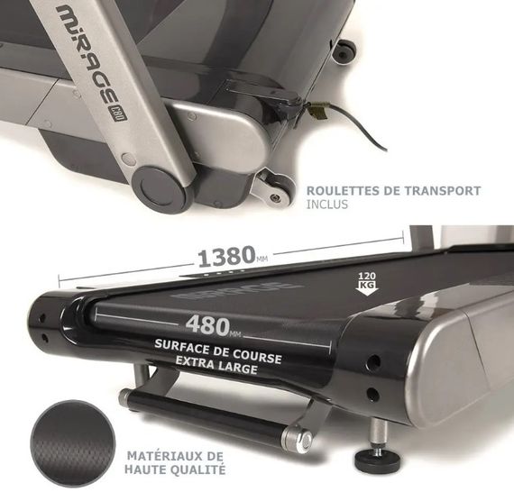 Бігова доріжка Toorx MIRAGE-C80 (MIRAGE-C80) | Зображення 3