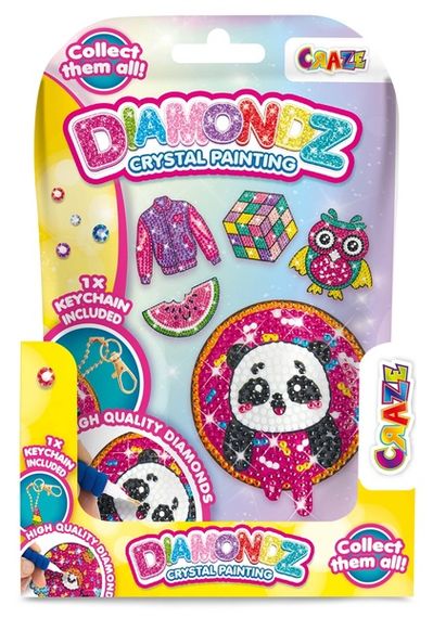 Набір для створення брелка зі стразами Craze Diamondz в асортименті