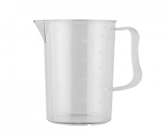 Чаша мірна з полікарбонату 500 мл