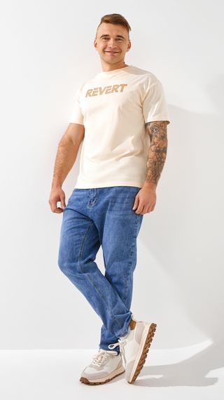 Джинси Mom Fit чоловічі  8711 30 Синій shop (2000999171505)