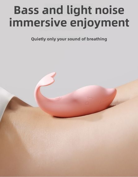 Вагинальный массажёр "Dolphin princess", 10 режимов вибрации, цвет розовый Sex Aura | Зображення 4