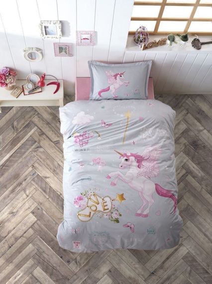 Дитяча постільна білизна Clasy Ranforce 160х220 Pegasus
