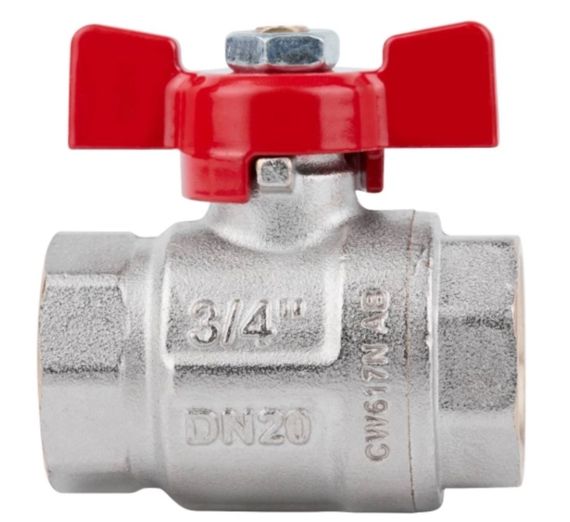 Кран кульовий Icma 3/4" прямий №349 (87349AE11) | Зображення 2