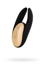 Вибромассажер Waname D-Splash Wave силикон черный, 9,3 см sexstyle