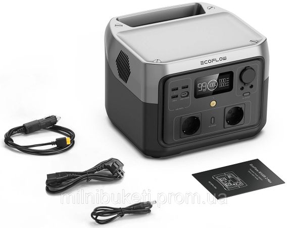 EcoFlow RIVER 2 Max (ZMR610-B-EU) портативна зарядна станція | Зображення 1