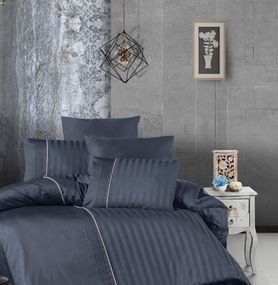 Постельное белье First Choice Deluxe Satin 200х220 Modalife Denim