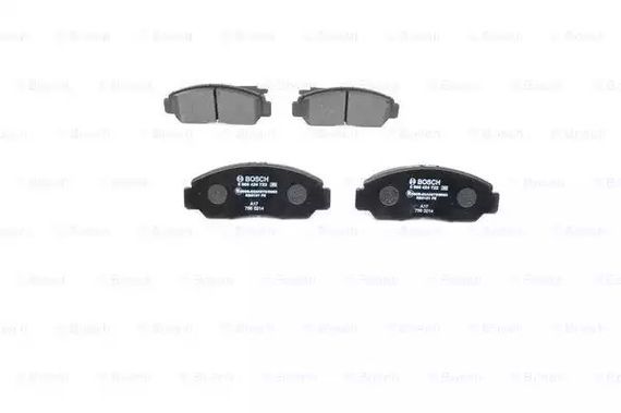 Колодки гальмівні дискові HONDA CIVIC, FR-V передн.  BOSCH (0986424722) | Зображення 2
