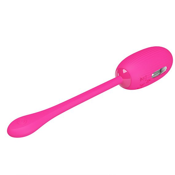 Віброяйце - Pretty Love Doreen Electric Shock Egg Pink (App) sexstyle | Зображення 4