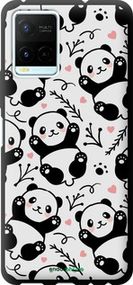 Чохол на Vivo Y21s Панди "4318b-2550-2448"