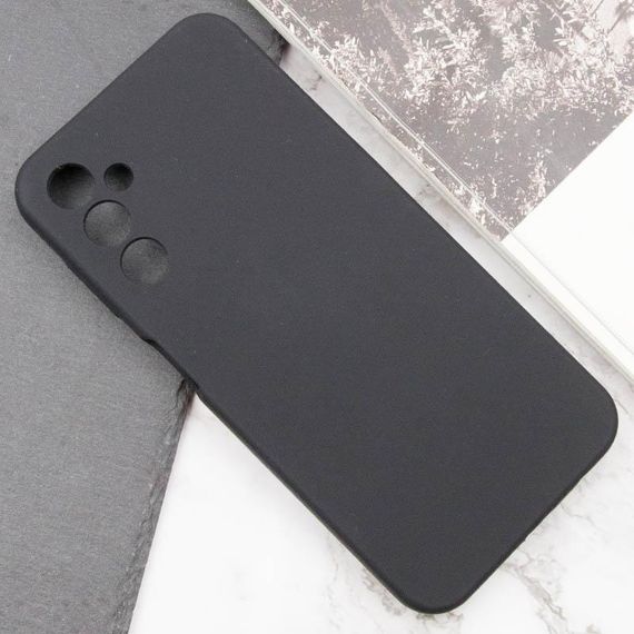 Чохол TPU GETMAN Liquid Silk Full Camera для Samsung Galaxy A14 4G/5G Чорний / Black | Зображення 4