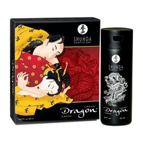 Стимулирующий крем для пар Shunga Dragon Cream (60 мл), эффект тепло-холода и покалывание, 60