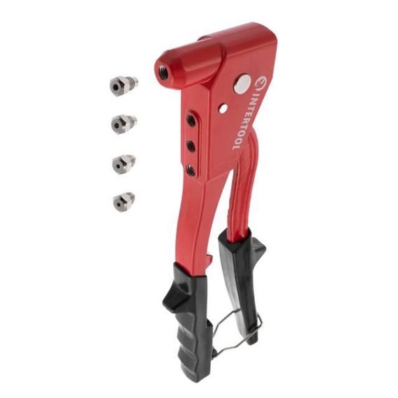 Пістолет заклепувальний ручний суцільностальний INTERTOOL RT-00101 | Зображення 5