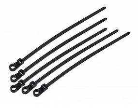 Хомут ХОК 4.8х200 М5 з кільцем чорний Ny95505425