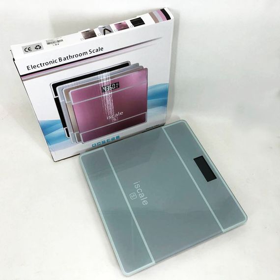 Ваги для підлоги електронні iScale 2017D 180кг (0,1кг), з температурою. Колір: білий | Зображення 3