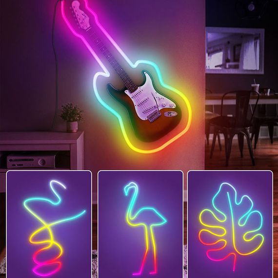 Настінна стрічка RGB LED LD05 Bluetooth EU Plug with app 12 V (5m) | Зображення 7