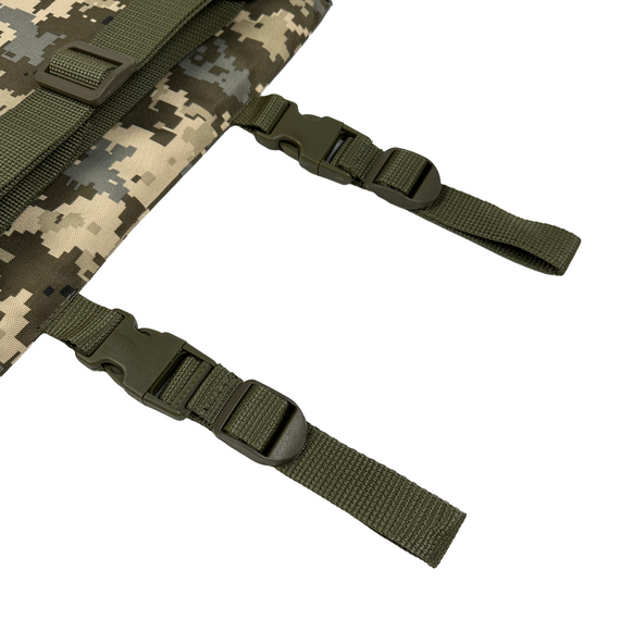 Каремат п'ятиточка односекційна Kiborg П-1 Оксфорд Піксель | Зображення 3