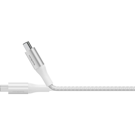 Дата кабель USB-C to USB-C 1.0m 240W white Belkin (CAB015BT1MWH) | Зображення 5