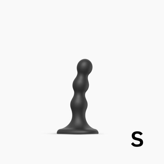 Насадка для страпона Strap-On-Me Dildo Plug Balls Black S Sex Aura