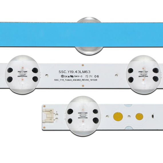 LED підсвітка LG TV 43" SSC.Y19.43LM63 LGIT_Y19_43LM63 SSC_Y19_Trident_43LM63_REV00_181029 EAV64592301 3шт. | Зображення 1