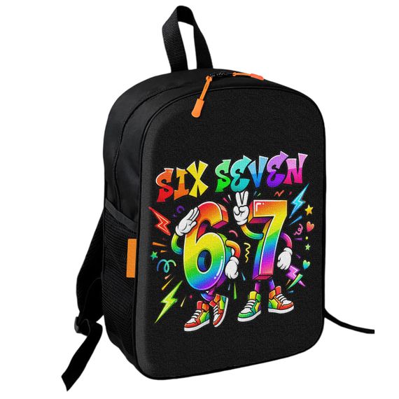 Рюкзак школьный детский 67 Six Seven 36х27 см подростковый для мальчика,девочки (5506)