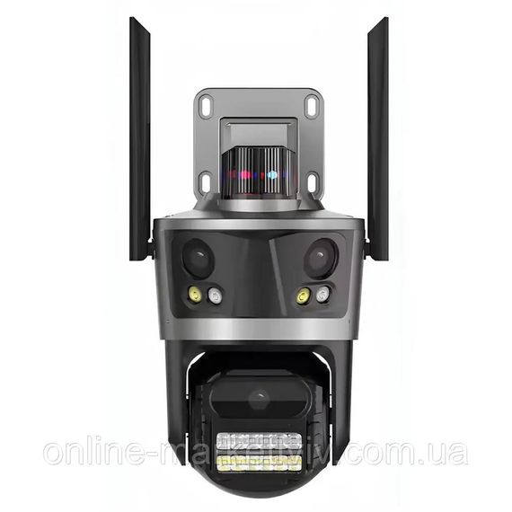 Потрійна IP-камера з нічним баченням XPRO Rotation P12 (234573632_2322)