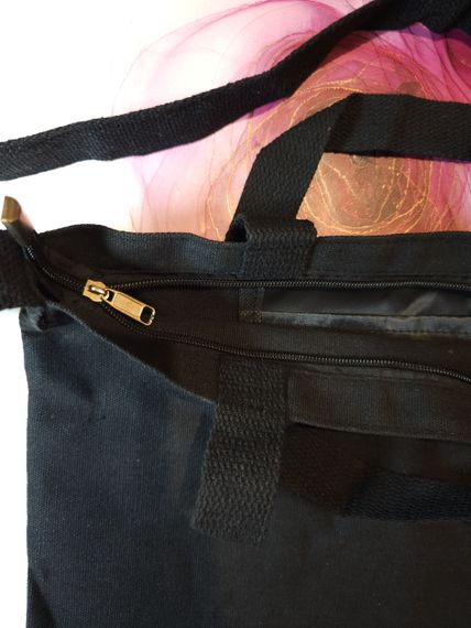 Сумка, кроссбоді, міцна тканина  black | Зображення 6